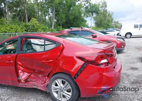 2019 Hyundai Elantra Sel from USA, damaged, VIN KMHD84LF1KU743243